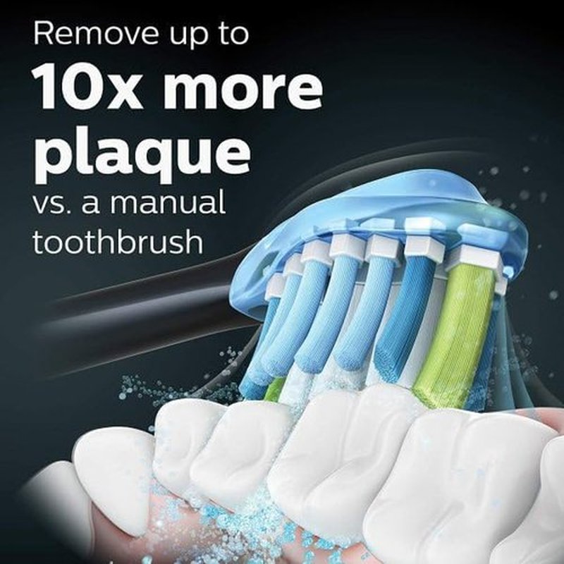 Philips Sonicare ExpertClean 7500 - Rechargeable Electric Toothbrush in Black | HX9690/05 Model