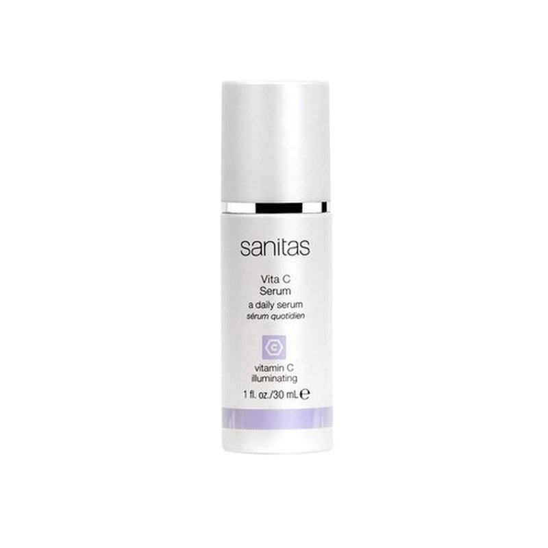 Sanitas Skincare Vita C Serum - Nutrient-Rich Antioxidant Formula with 30% Vitamin C | 1 Ounce
