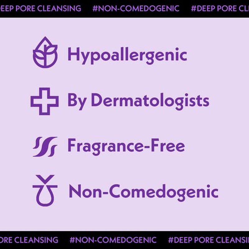 Nosca9 Deep Pore Cleansing Foam for Sensitive Skin | Korean Skincare Face Wash with 17 Amino Acids, White Clay & Patented Pore-Shrinking Ingredient | Deep Cleansing & Moisturizing (5.07 fl. oz)