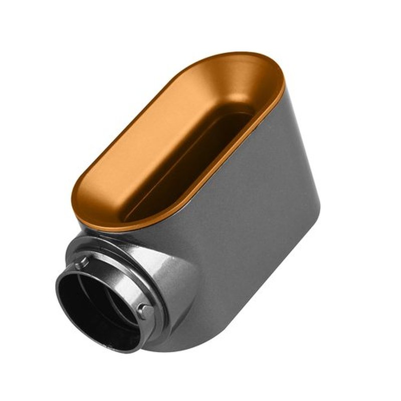 Pre-Styling Dryer Attachment for Dyson Airwrap, Nozzle Replacement Rotating Curling Barrels Hair Styler Accessories, Gold