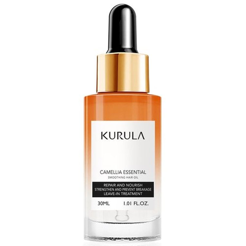 Camellia Hair Oil Serum - Nourishing Hydrating Oil for Dry, Damaged & Frizzy Hair | Adds Shine & Smooths Split Ends