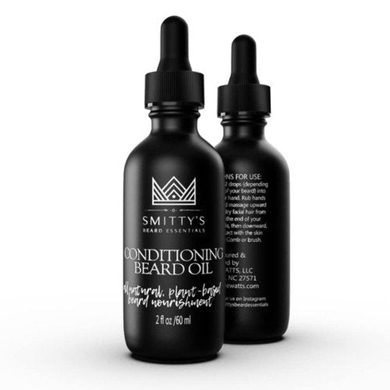 Angie Watts Smitty’s Beard Oil - All-Natural Conditioning Formula for Soft, Healthy Beards | 2oz