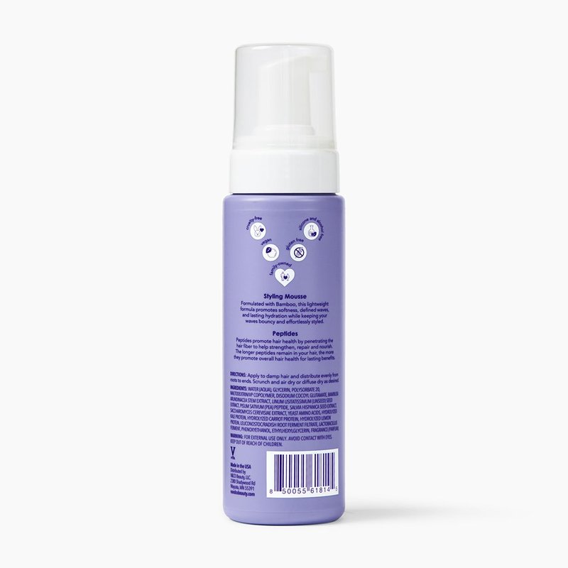 V&Co. Beauty Wave Babe Styling Mousse - Lightweight Hold for Effortless Waves | 7 oz