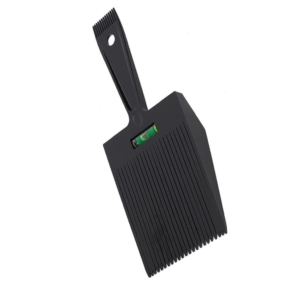 GBSCLOVER Flat Top Comb Board with Level Gauge, ABS Lightweight Cutting Comb with Level, Ergonomic Design hair guide Tool Easy to Use for Haircut, Clipper, Fading and Cutting Hair