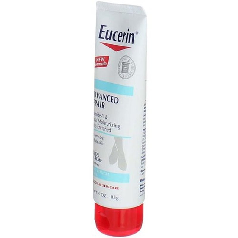 Eucerin Advanced Repair Foot Cream - Fragrance-Free Relief for Very Dry Skin | 3 oz
