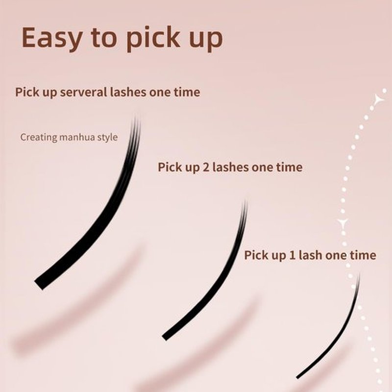NAGARAKU Bottom Eyelash Extensions Double Tips Flat Ellipse Super Soft Natural Faux Mink Under Lower False Lashes Split Tips Individual Lashes 12 Rows Charcoal Color (0.20mm J Curl 5-8mm Mix Tray)