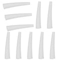WNSC Non‑Slip Tweezers, Tweezers Reusable Tweezers Tip Cover Design Thickened Silicone Design for Eyelashes Grafting Tweezers