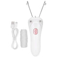 Ejoyous Electric Face Eyebrow Threading Epilator, USB Charging, Cotton Thread Depilation Machine, Women Girls Ladies