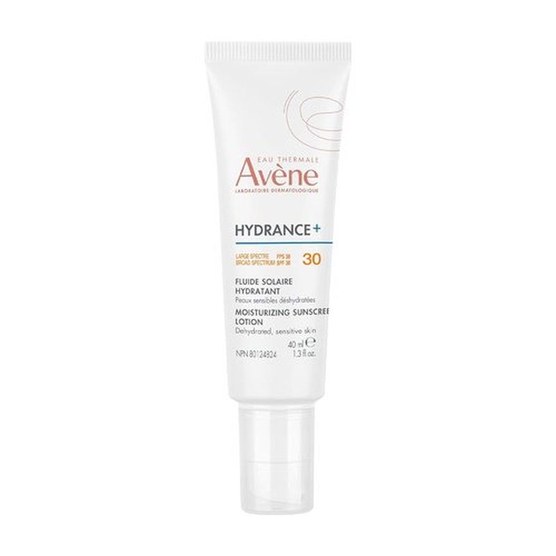 Avène Hydrance+ Moisturizing Sunscreen Lotion - SPF 30 | Hydrating Formula, 1.3 Fl Oz