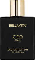 Bellavita Luxury CEO MAN Eau de Parfum - 100 ml | Long-Lasting Men's Fragrance with Mandarin, Lemon, Lavender & Vetiver Notes