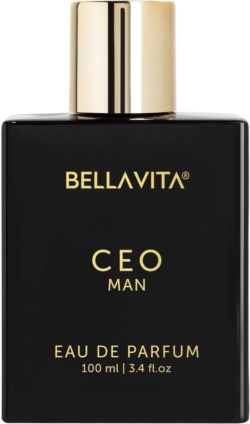Bellavita Luxury CEO MAN Eau de Parfum - 100 ml | Long-Lasting Men's Fragrance with Mandarin, Lemon, Lavender & Vetiver Notes