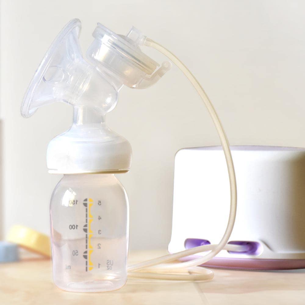 Maymom Baby Bottle Thread Changer or Converter; Compatible with Spectra S1 S2 Pumps Wide Mouth Flanges to use Medela, Ameda, Lifefactory, Dr. Brown Narrow Neck Bottles