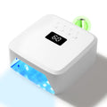 UV Nail Lamp CHRISTINE SHELLY, Rechargeable LED Nail Light Professional Nail Dryer with 4 Timer Setting, Touch Control & Auto Sensor, Curing lamp for Salon & Home