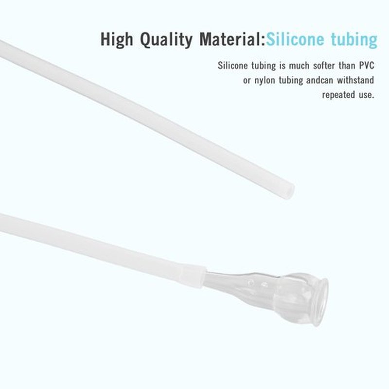 5PCS Microdermabrasion Filters + 1PCS 39" Silicone Tube, Replacement Filter Tube Set for Vacuum/Diamond Microdermabrasion Machines