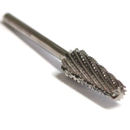Nail Drill Bits, 5-in-1 Tungsten Carbide 3/32'' Professional Bit, Anti-Clogging Cut Design, 16mm Long Head For E-File, Removes Acrylic Hard & Soft Gel, Left or Right Hand Use, Medium