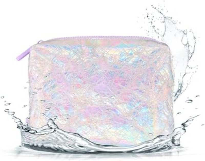Case-Mate Essential Crinkle Makeup Bag - Waterproof Travel Pouch for Toiletries & Beach Essentials