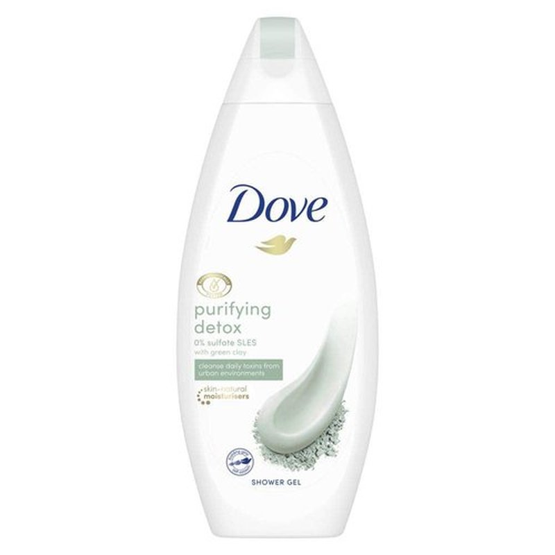 Dove Purifying Detox Green Clay Body Wash 250 ml