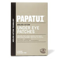 PAPATUI by Dwayne Johnson Fast-Acting Under Eye Patches for Men | Ageless Action to Reduce Puffiness, Dark Circles and Fine Lines | Made with Niacinamide, Hyaluronic Acid, Caffeine | 6ct