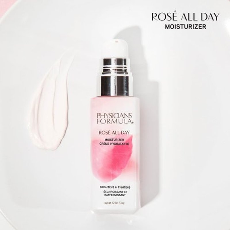 Physicians Formula Rosé All Day Face Moisturizer - Oil-Free, Clean Beauty, Dermatologist Tested, 1.7 oz
