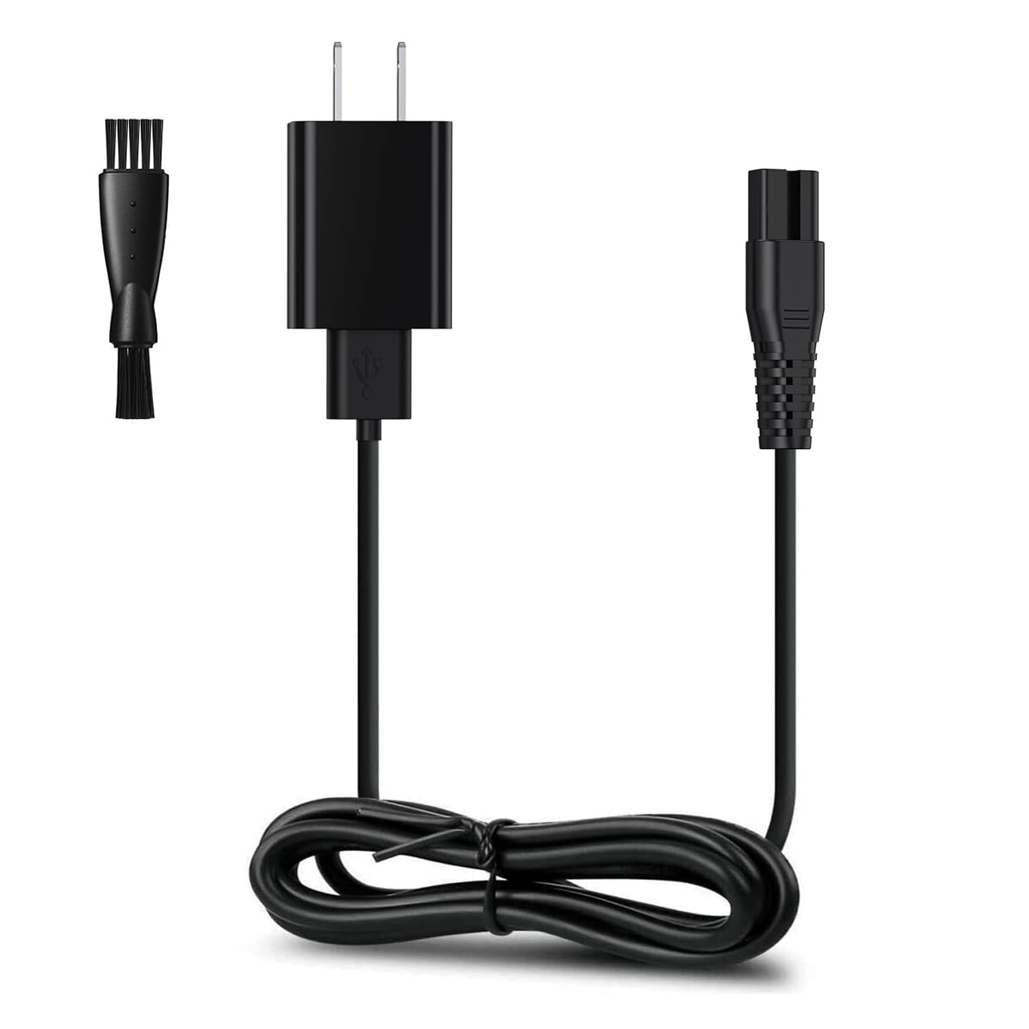 Meridian Trimmer Charger Replacement for Meridian Grooming Electric Shaver Trimmer, 5V Charging Cable for Meridian with Shaver Brush