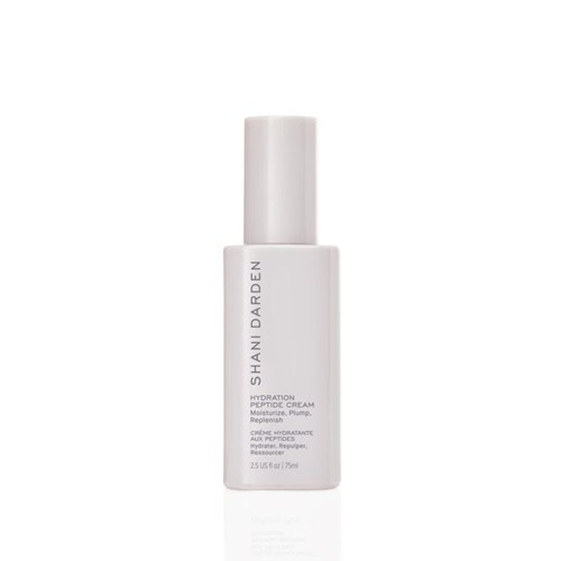 Shani Darden Hydration Peptide Cream, Oil-Free Face Moisturizer with Peptides, Squalane, Niacinamide & Ceramides for Normal to Dry Skin, Up to 72 Hours of Hydration Without Clogging Pores, 2.5 fl oz