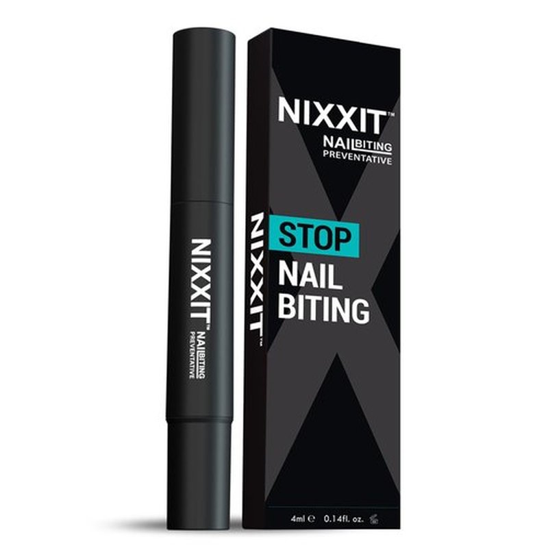 NIXXIT Nail Biting Treatment for Children and Adults - Stop Nail Biting Pen and Thumb Sucking for Adults & Kids - Non Glossy Bitter Taste - Safe & Effective Solution - USA Made