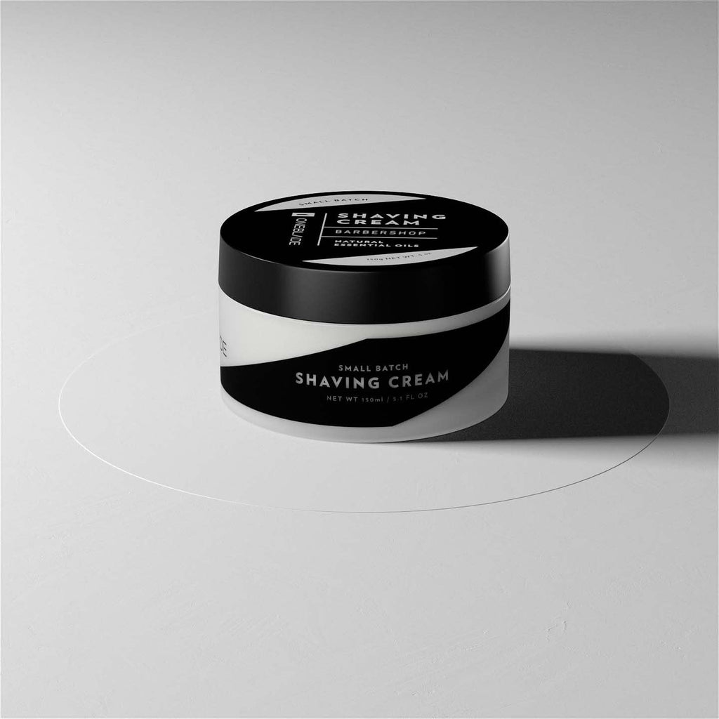 OneBlade Black Tie Shaving Cream for Men 150ml - Sulfate, Paraben, & Alcohol Free (Barbershop)