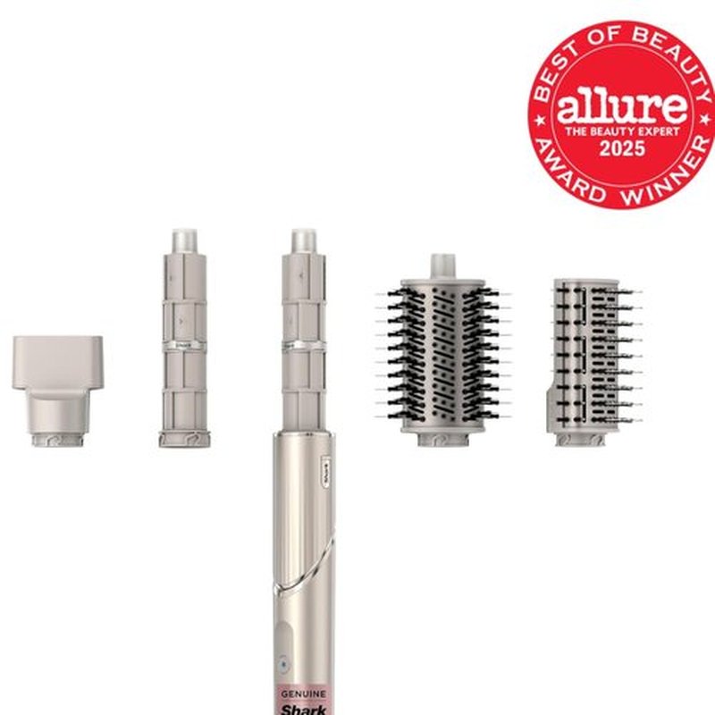 Shark FlexStyle Air Styling & Drying System - Powerful Multi-Styler with Auto-Wrap Curlers & Attachments | Stone HD430