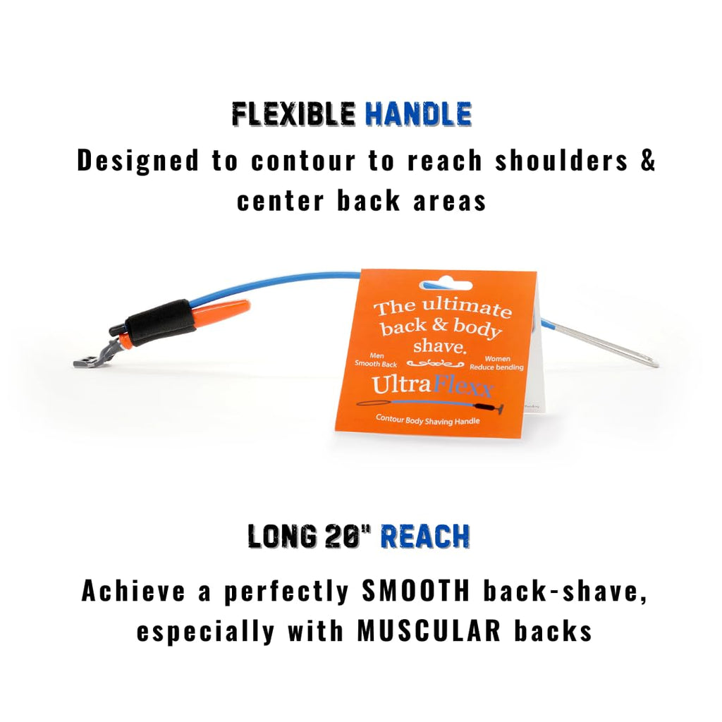 The Best!! Back Hair Shaver - Back Hair Razor - Razor Extension Handle