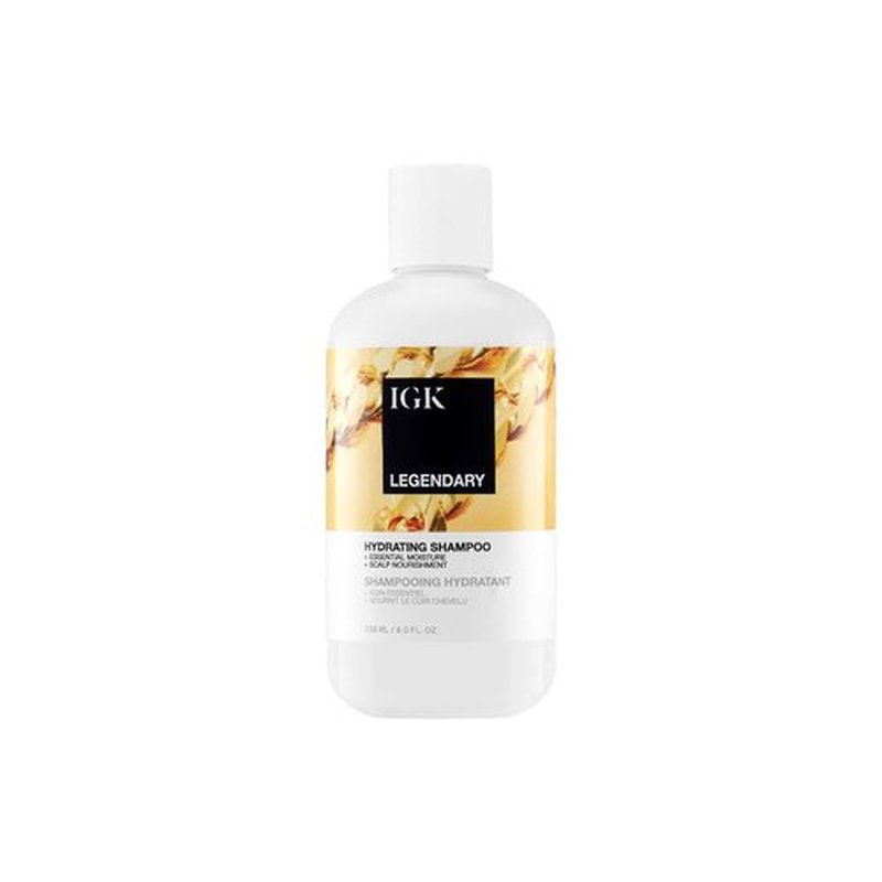 IGK Legendary Dream Hair Shampoo - Hydrating Formula for Soft, Shiny Hair | Lightweight with Bounce & Body