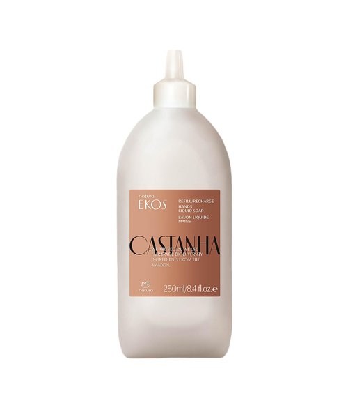 Natura Brazil Nut Liquid Hand Soap Refill - Moisturizing, Gentle Sulfate-Free Cleanser | 10.1 Fl Oz