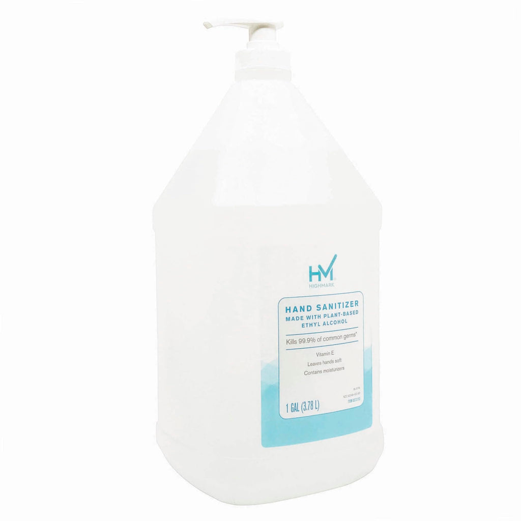 Highmark® Original Hand Sanitizer, Fresh Scent, 1 Gallon, Clear, Case Of 4 Gallons