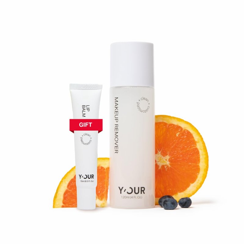 Y'OUR Soothing Micellar Cleansing Water | Removes Waterproof Makeup for Face, Eyes & Lips | Hydrating, Oil Control for Sensitive Skin | Permanent Lipstick Remover, with Aloe Vera & Fruit Extracts