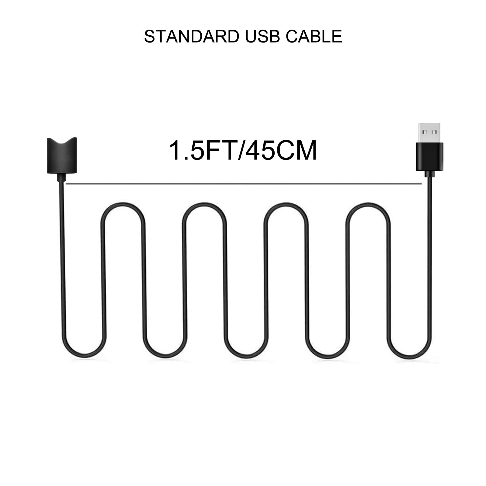 QKCOK Magnetic USB Wall Charger fit for Alto Charging Cable Accessories USB 2.0 Plug Cord Compatible with VUSE Alto