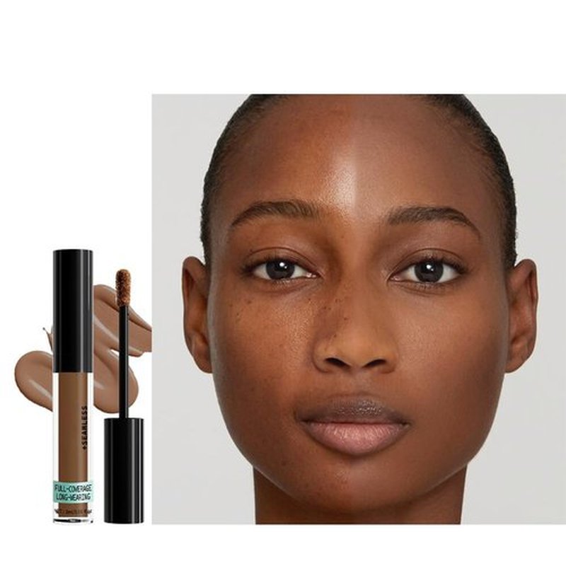 Skiennix Liquid Concealer - Full Coverage Under Eye Brightener for Dark Circles | Vegan, Waterproof, 09 Cappuccino