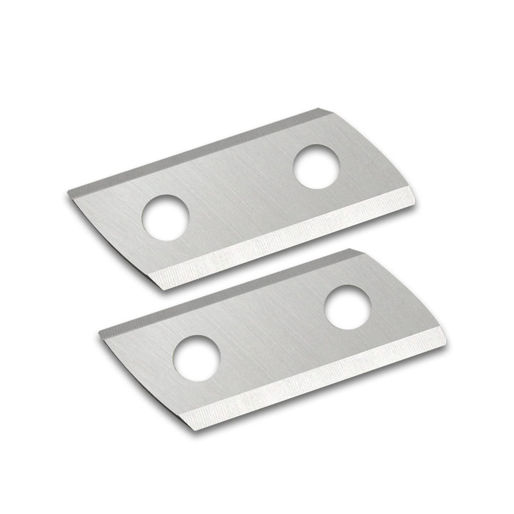 TASP 2PCs Wood Chipper Blades with Screws Garden Shredder Cutting Knives
