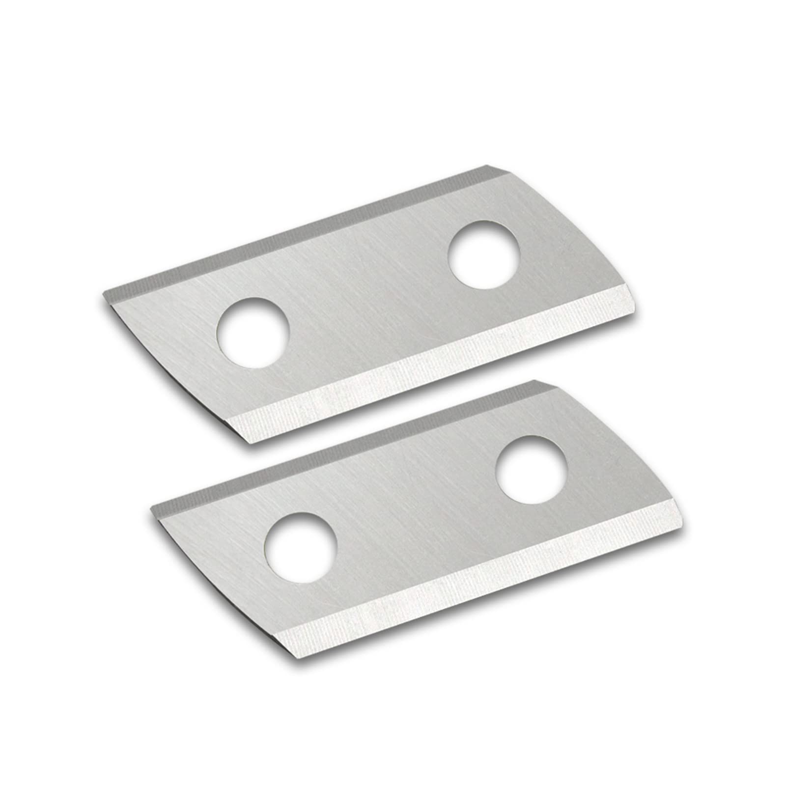 TASP 2PCs Wood Chipper Blades with Screws Garden Shredder Cutting Knives