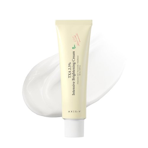 AXIS-Y TXA 2.5% Intensive Brightening Cream - Tranexamic Acid Moisturizer with Niacinamide & Glutathione for Dark Spots (1.69 fl. oz.)