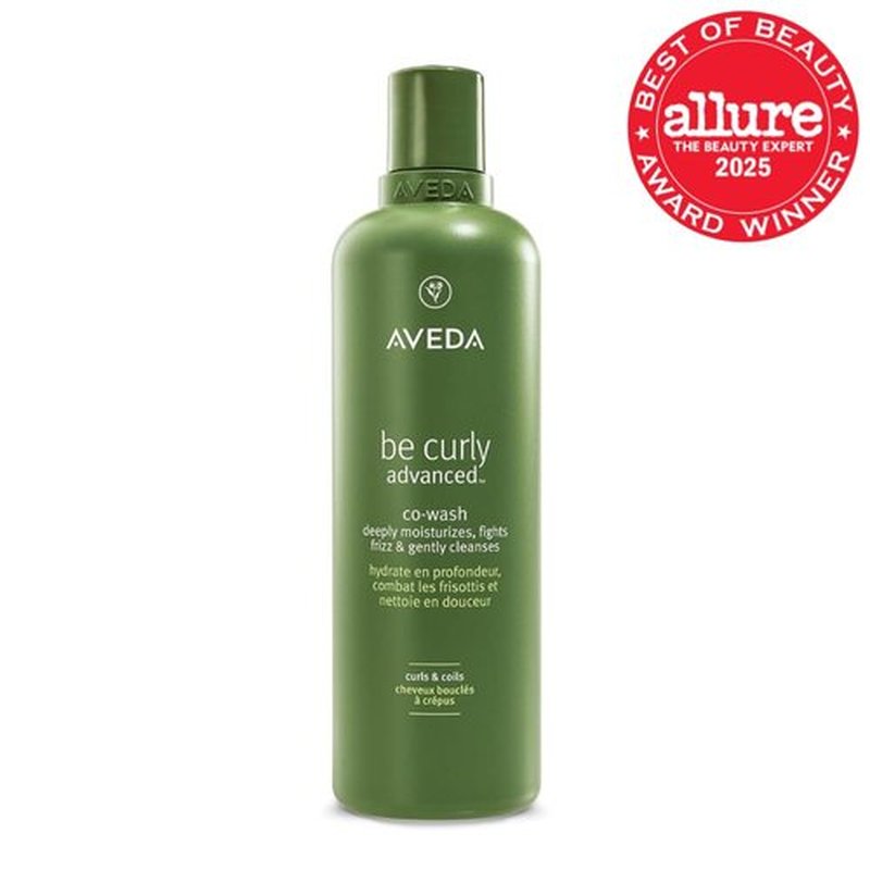Aveda Be Curly Advanced Co-Wash - Hydrating Formula for Curly & Coily Hair | 11.8 Fl Oz | Sulfate & Silicone Free