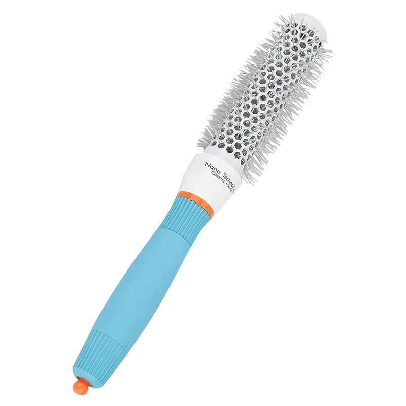 Yctze Round Aluminum Tube Roller Comb | Hairdressing Tool for Blowouts & Styling | 45mm - Set of 55