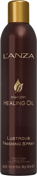 L'ANZA Keratin Healing Oil Finishing Spray - Strong Hold, Humidity Resistant, Color Safe | 10.6 Fl Oz