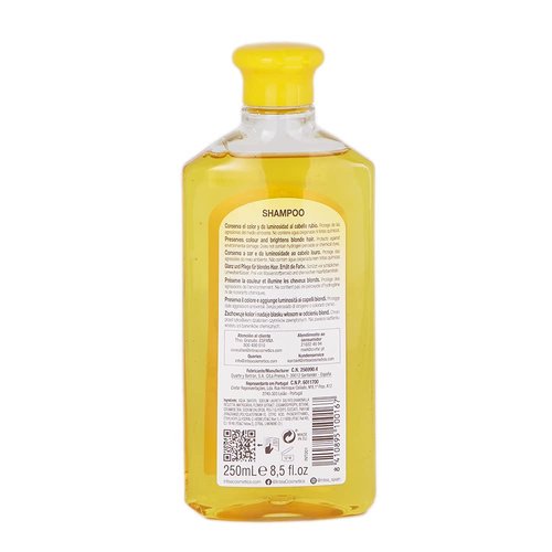 Intea Chamomile Shampoo - Brightening Formula for Blonde Hair - Non-Ammonia, Easy Application - 8.5oz