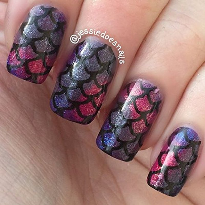 Gogoonly Nail Art Stamp Plate Collection St. Holly - Huge Size Stamping Image Plates Manicure Nail Designs DIY - BH000574