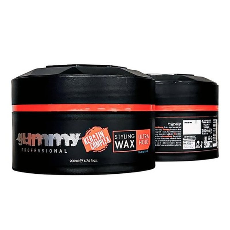 Skiennix Gummy Hair Styling Wax - Strong Hold with Keratin Complex for Radiant Finish | 200 ml