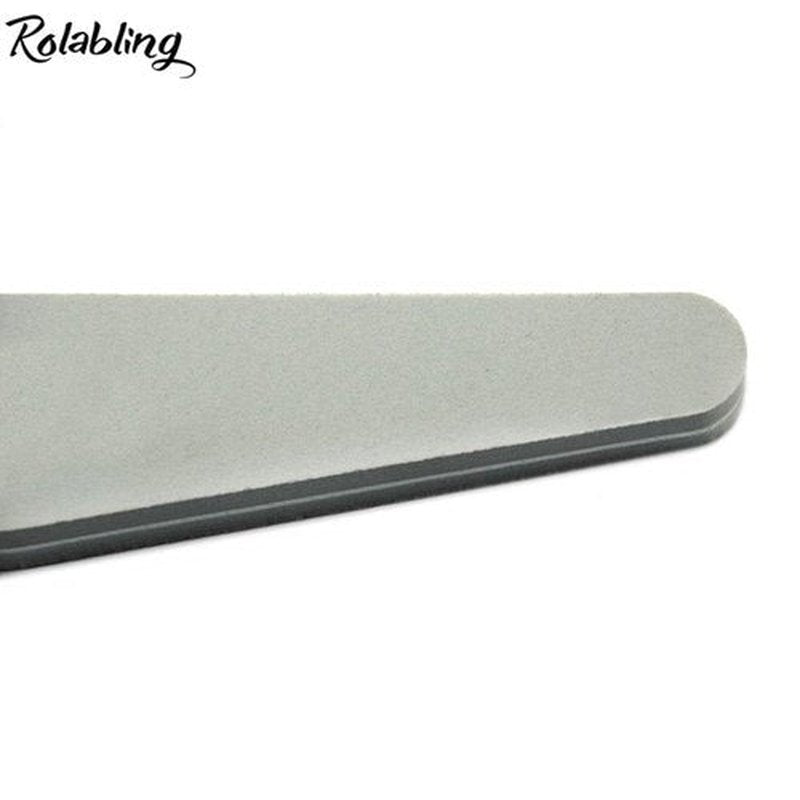 Rolabling Nail File 10 Pack 240/240 Grit Nail Buffer Manicure Pedicure Tools