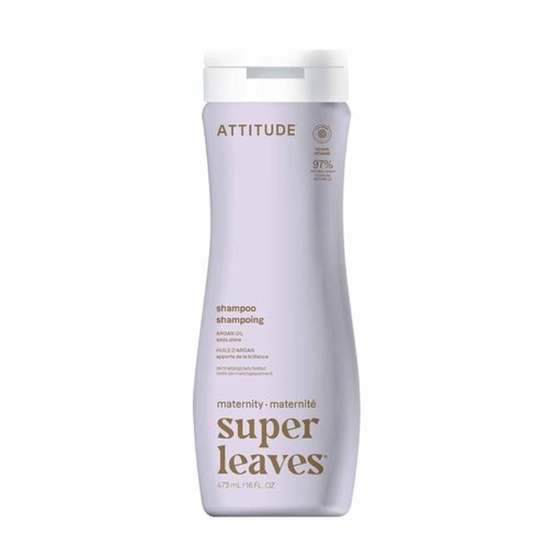 ATTITUDE Pregnancy Shampoo - EWG Verified & Dermatologically Tested | Vegan Plant-Based Formula, 16 Fl Oz