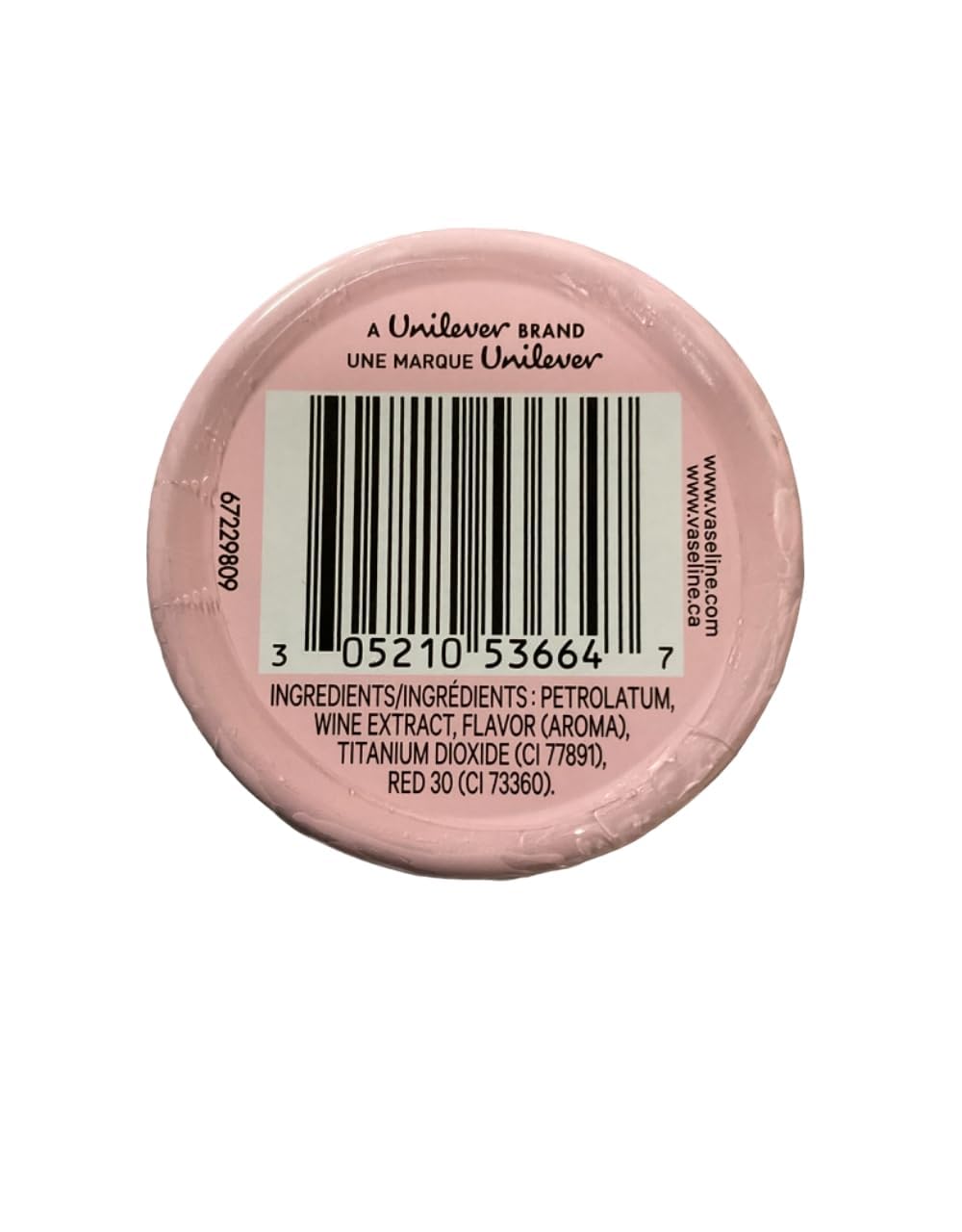 Vaseline Lip Therapy Lip Balm, 3 Pack, Limited Edition Pink Bubbly, 0.6 oz