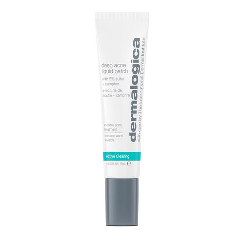 Dermalogica Deep Acne Liquid Patch - Sulfur Treatment with Niacinamide for Blemish-Prone Skin | 0.5 fl oz