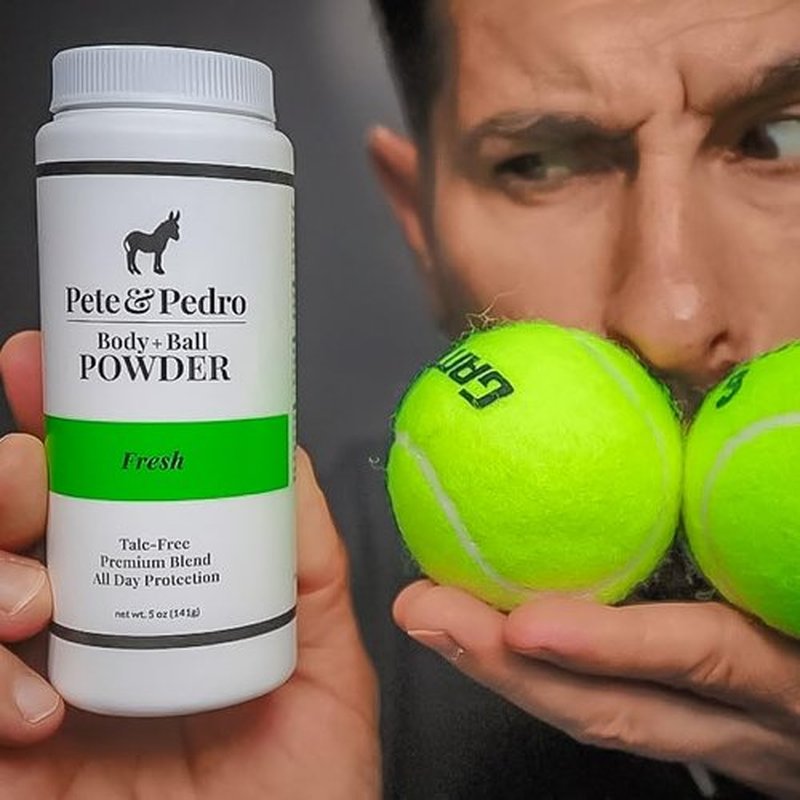 Pete & Pedro Body Powder - Talc-Free Deodorant for Men, Fresh Scent, 4.4 oz | Ideal for Gym & Daily Use