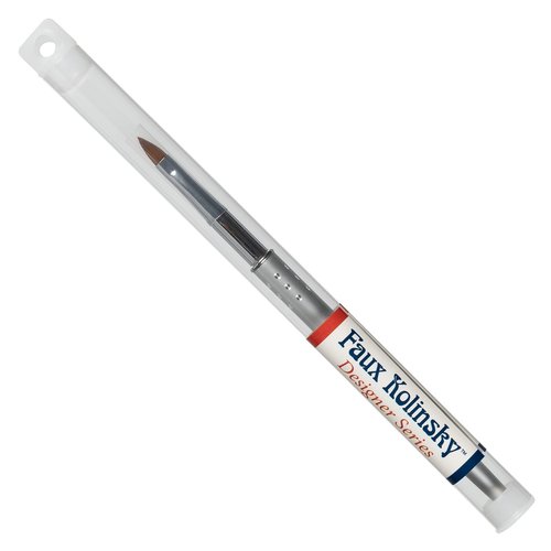 Americanails Faux Kolinsky Designer Series 3D Acrylic Nail Art Brush - Size #4